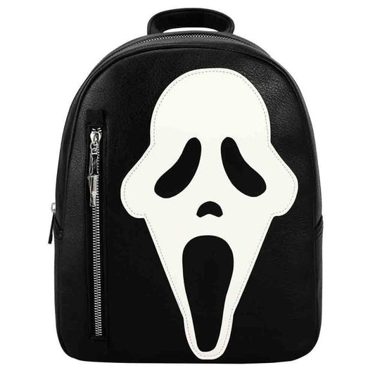 Ghost Face Scream Horror Glow-in-the-Dark Mini Backpack