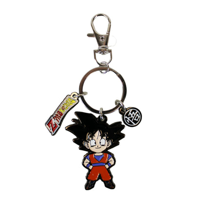 Goku Dragon Ball Multi-Charm Enamel Keychain