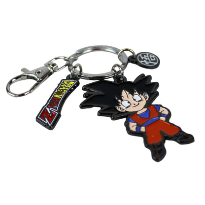 Goku Dragon Ball Multi-Charm Enamel Keychain