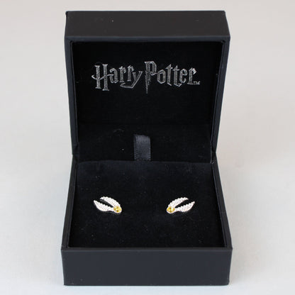 Golden Snitch (Harry Potter) Crystal Stud Earrings