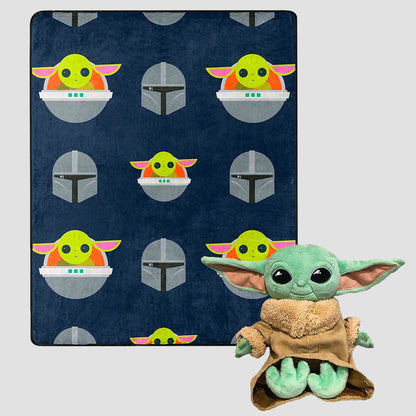 Grogu Hover (Star Wars: The Mandalorian) Plush and Throw Blanket