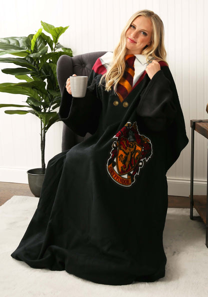 Gryffindor Robes (Harry Potter) Wearable Blanket With Sleeves