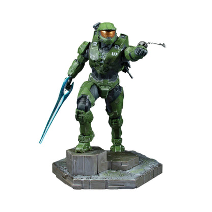 Halo Infinite Master Chief with Grappleshot PVC Statue