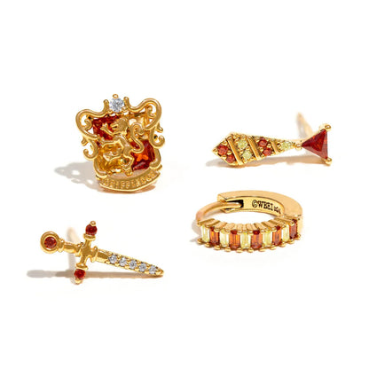 Harry Potter Gryffindor House Mix/Match Earring Set