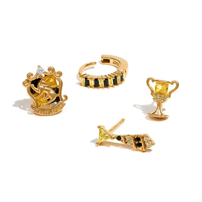 Harry Potter Hufflepuff House Mix/Match Earring Set