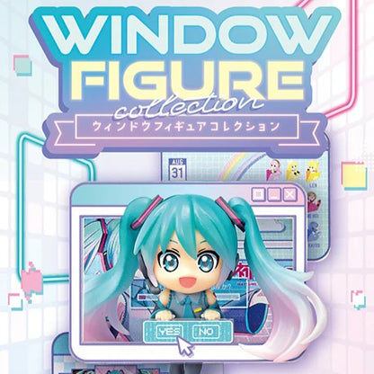 Hatsune Miku: Window Figure Collection Re-Ment Blind Box Figures Case of 6