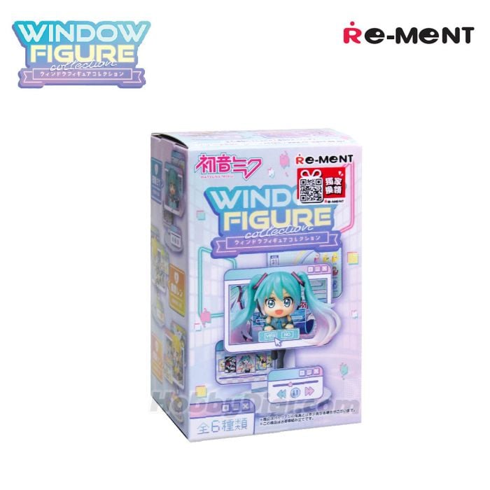 Hatsune Miku: Window Figure Collection Re-Ment Blind Box Figures Case of 6