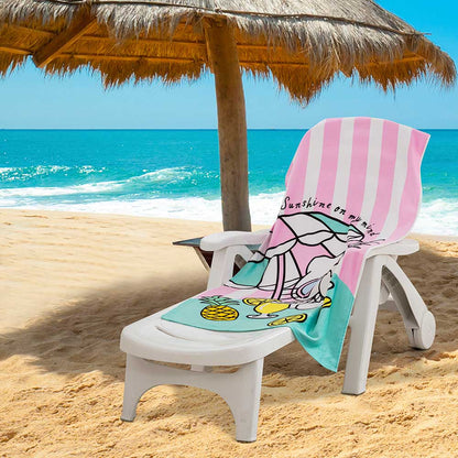 Hello Kitty Beach Umbrella Beach Towel