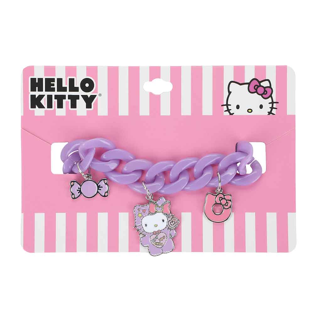 Hello Kitty Chunky Chain Charm Bracelet