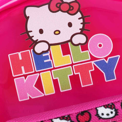 Sanrio Hello Kitty Translucent Pink Mini Backpack Keychain