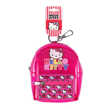 Sanrio Hello Kitty Translucent Pink Mini Backpack Keychain
