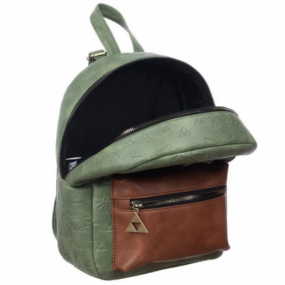 The Legend of Zelda Embossed Green Mini Backpack