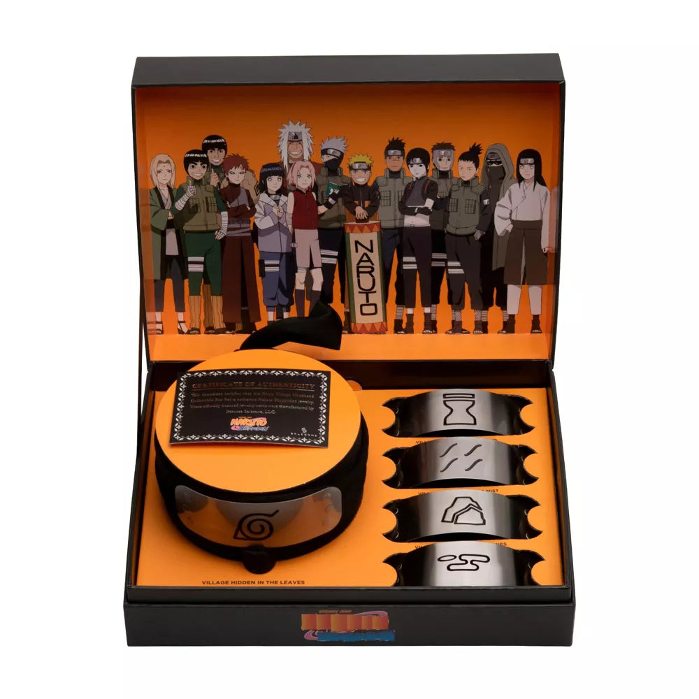 Hidden Village (Naruto Shippuden) Cosplay Headband Set