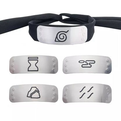 Hidden Village (Naruto Shippuden) Cosplay Headband Set