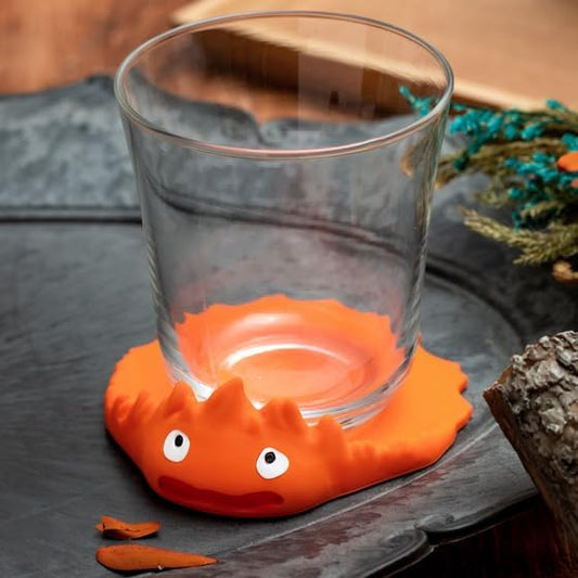 Howl's Moving Castle: Calcifer Fire Demon 3D Silicone Coaster - Case of 5