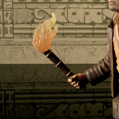 Indiana Jones (Raiders of the Lost Ark) Sepia 2023 San Diego Exclusive 1:6 Scale Resin Mini Bust