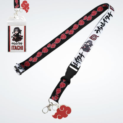 Itachi Uchiha Akatsuki Red Cloud (Naruto Shippuden) Lanyard
