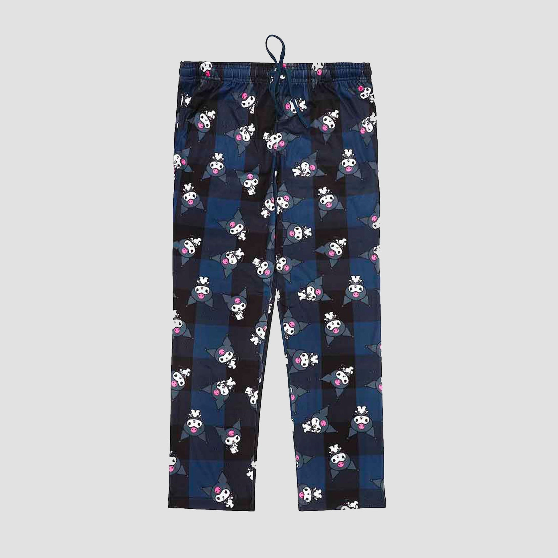 Kuromi (Hello Kitty & Friends) Sanrio AOP Plaid Lounge Pants
