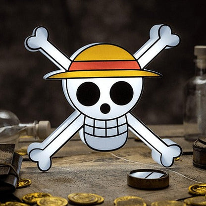 One Piece Straw Hat Pirates Flag Desk Lamp