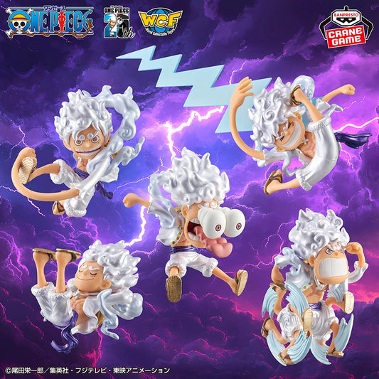 One Piece Luffy Gear 5: Metallic Color Ver. Banpresto WFC Mini Figures Box of 12
