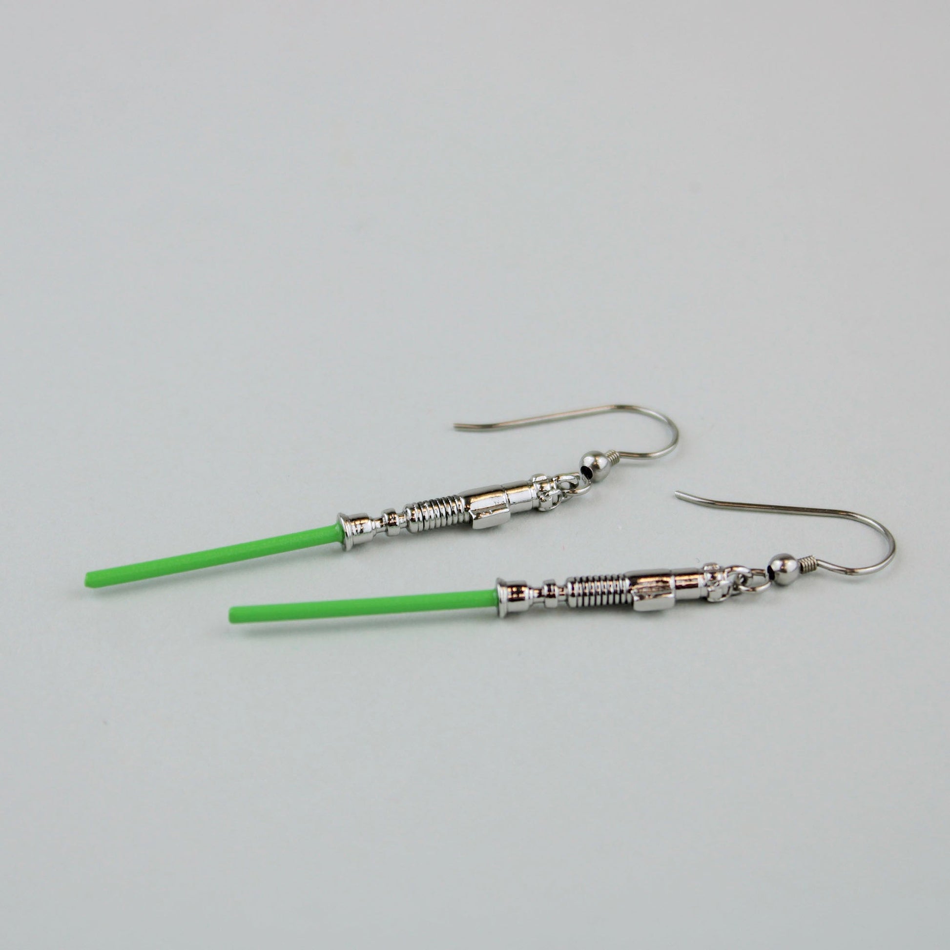 Luke Skywalker Lightsaber (Star Wars) Dangle Earrings