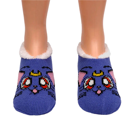 Luna (Sailor Moon) Slipper Slip On Socks