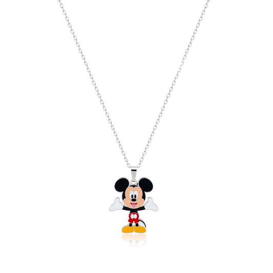 Disney 100 Mickey Mouse Enamel Charm Necklace