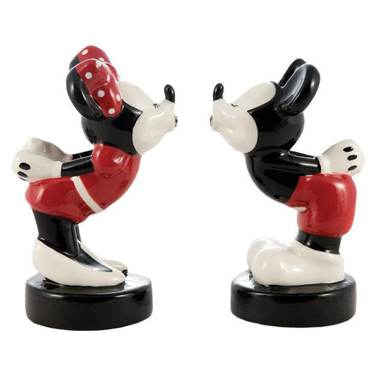 Disney Mickey Mouse & Minnie Mouse Ceramic Salt & Pepper Shaker Set