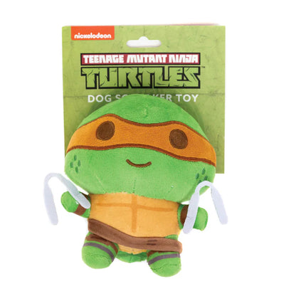 Michelangelo Teenage Mutant Ninja Turtles Squeaky Plush Dog Toy