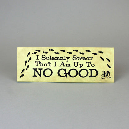'I Solemnly Swear' Harry Potter Resin Desk Sign