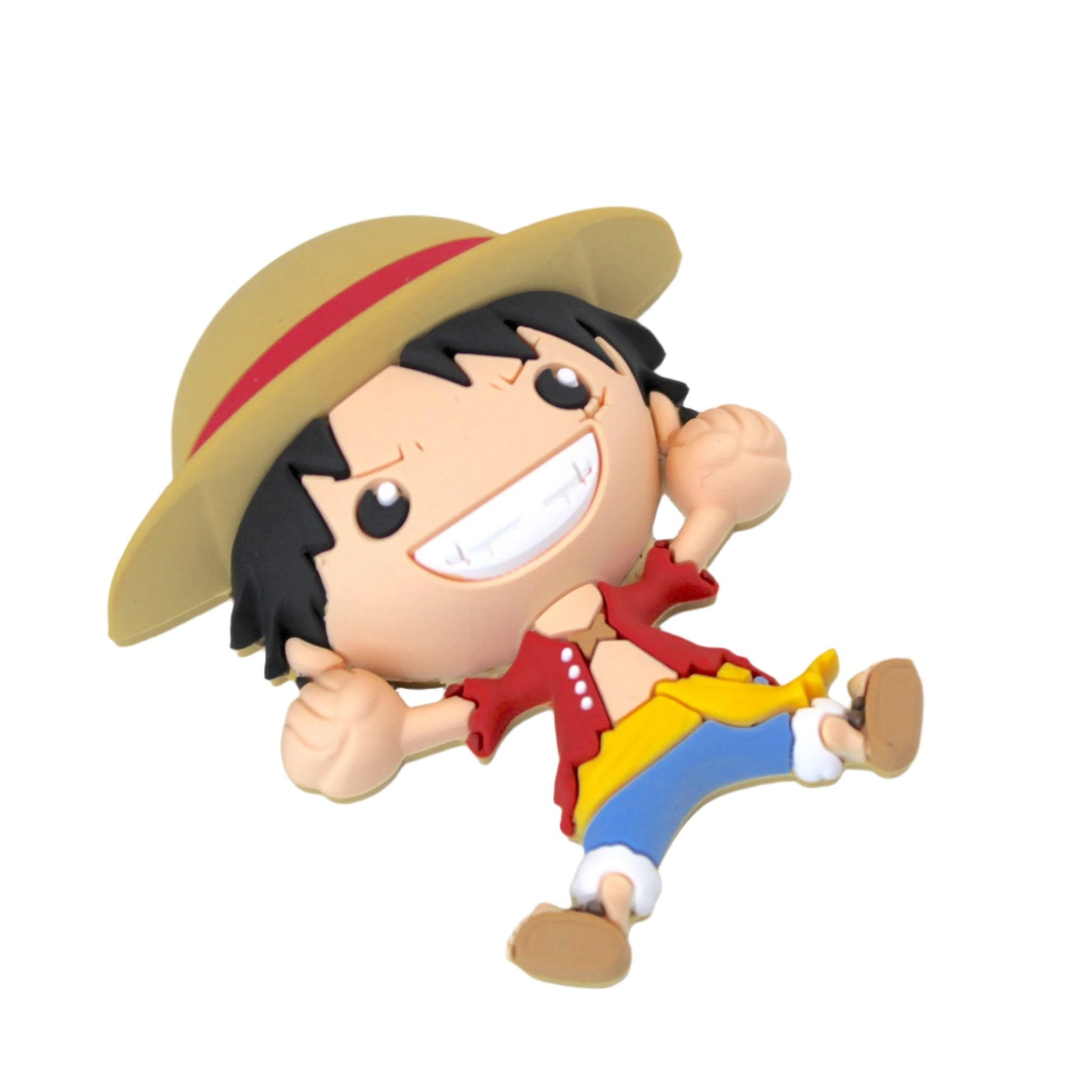 Monkey D. Luffy Jumping (One Piece) 3D Foam Magnet