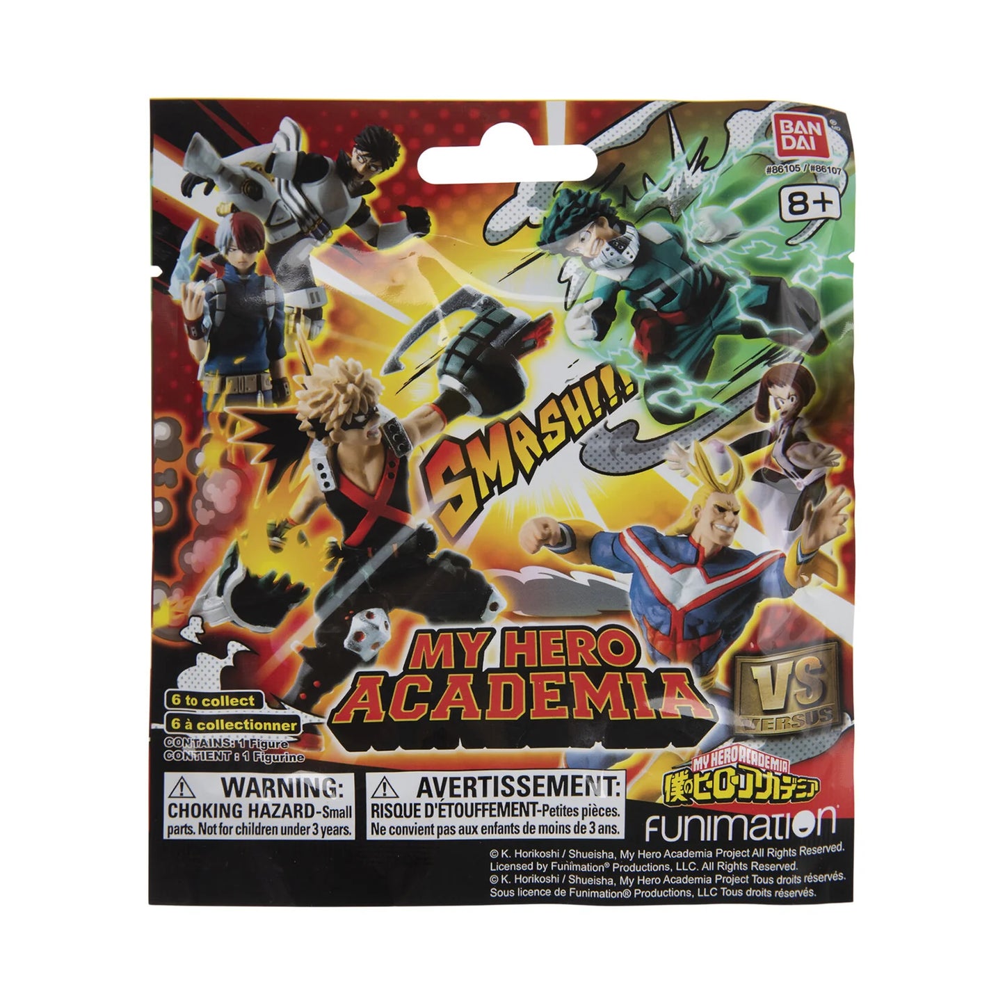 My Hero Academia Wave 1 Gashapon Mini-Figure Blind Bags Retail Box of 24