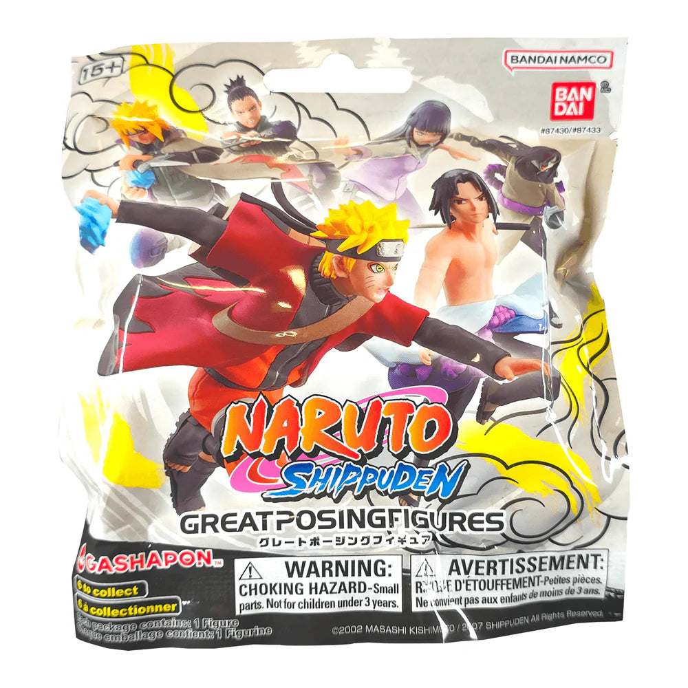 Naruto Shippuden Series 2 Gashapon Mini-Figure Blind Bags Retail Display of 24