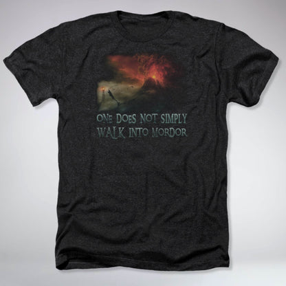 Lord of the Rings Mordor "One Does Not Simply" Graphic T-Shirt