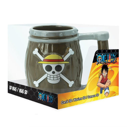 One Piece Barrel 3D Mug