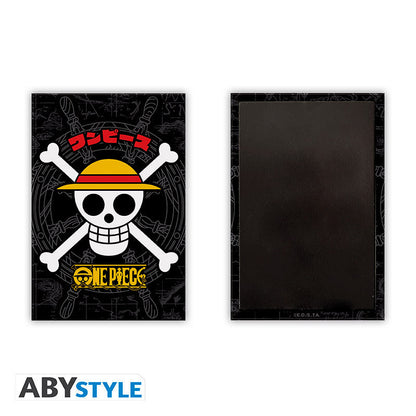 One Piece Straw Hat Magnet