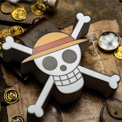 One Piece Straw Hat Pirates Flag Desk Lamp