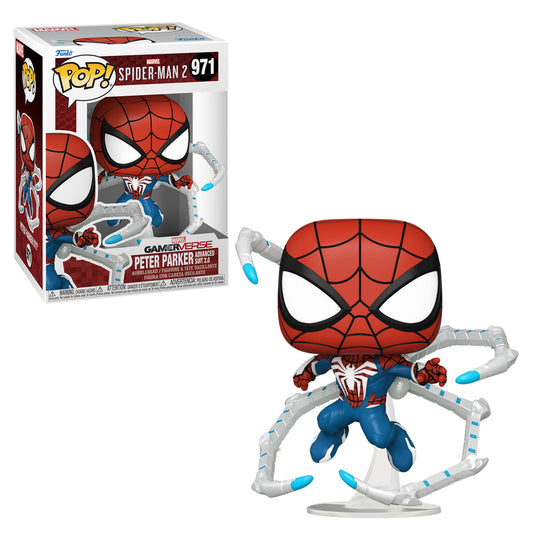 Peter Parker Advance Suit 2.0 Spider-Man 2 Gamerverse Funko Pop!