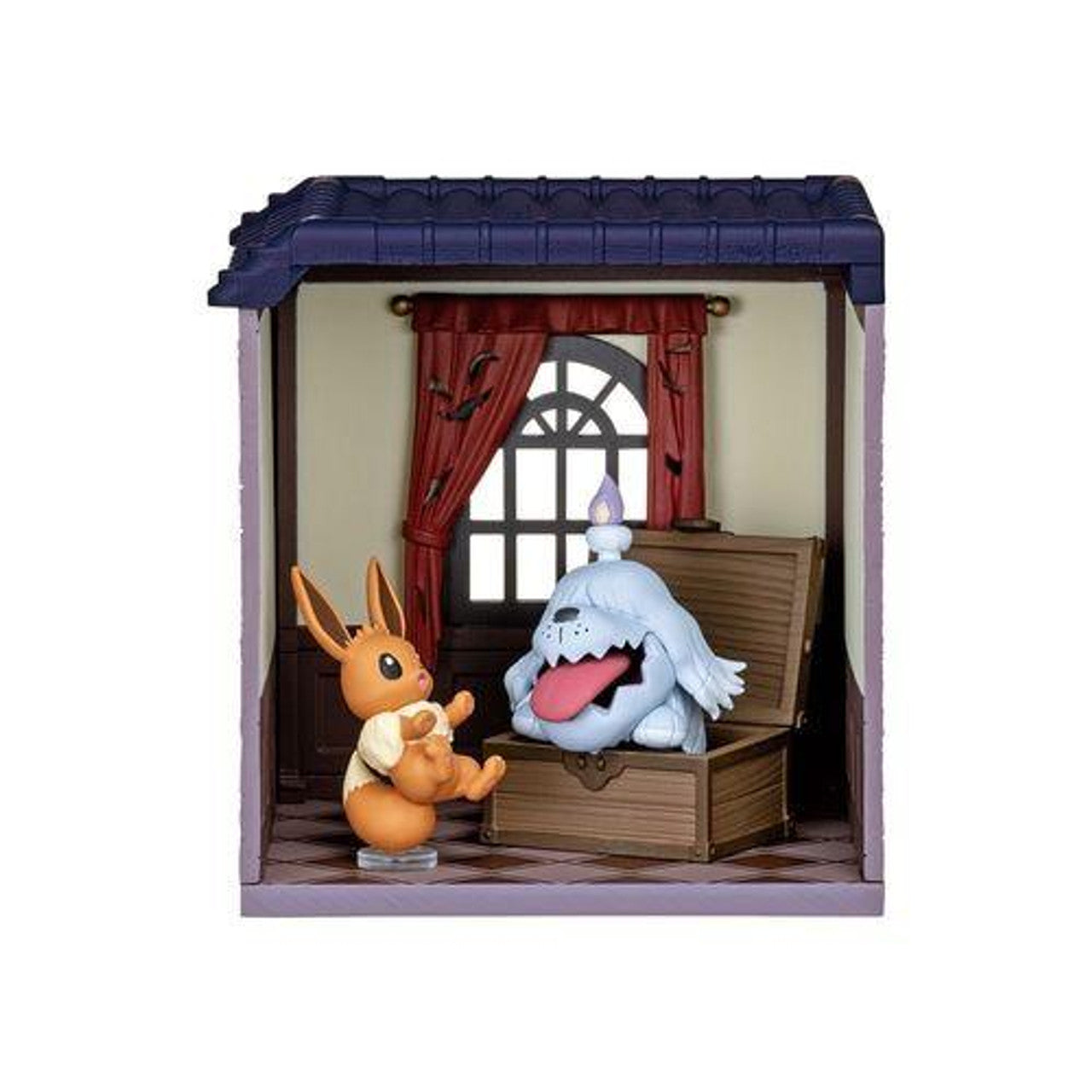 Pokemon: Midnight Mansion Series 2: Gashapon Mini Figure Scenes Blind Boxes (Set of 4)