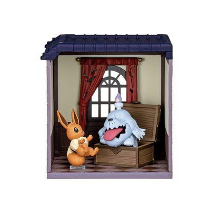 Pokemon: Midnight Mansion Series 2: Gashapon Mini Figure Scenes Blind Boxes (Set of 4)