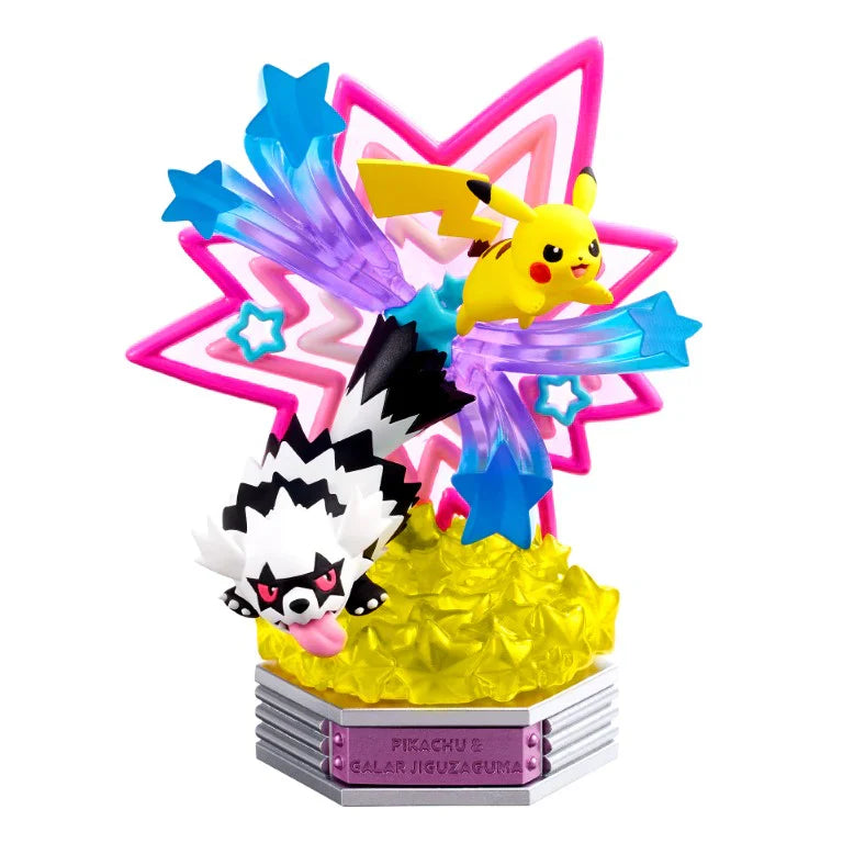 Pokemon: Neon Party Series Re-ment Blind Box Mini Figures (Full Set Case of 6)