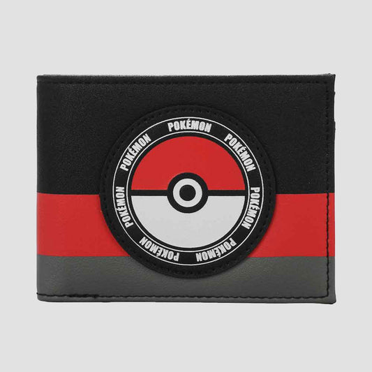 Pokemon Trainer (Poke Ball) Black Bi-fold Wallet