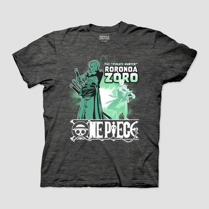 One Piece Rorona Zoro "Pirate Hunter" Graphic T-shirt