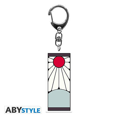 Demon Slayer Tanjiro Kamado's Hanafuda Earring Keychain