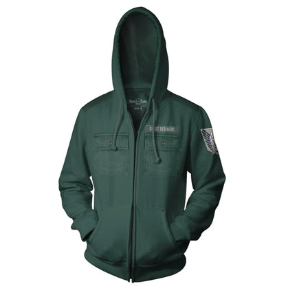 Attack On Titan Scout ODM Gear Premium Military Hoodie