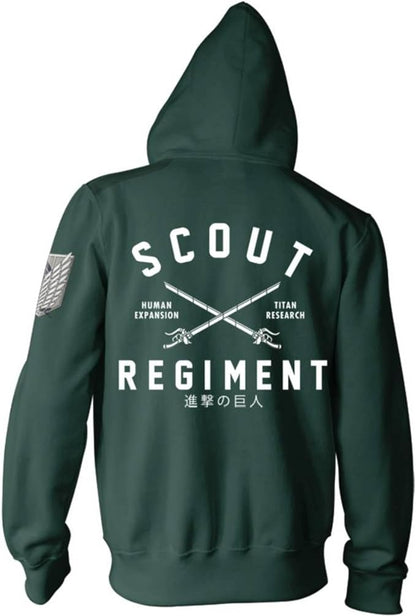 Attack On Titan Scout ODM Gear Premium Military Hoodie