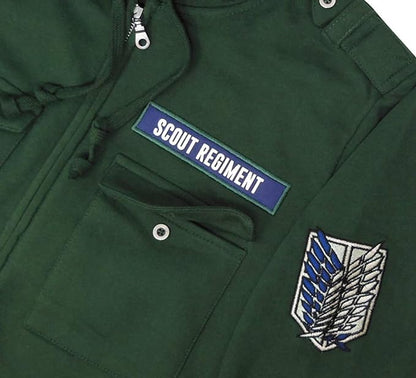 Attack On Titan Scout ODM Gear Premium Military Hoodie