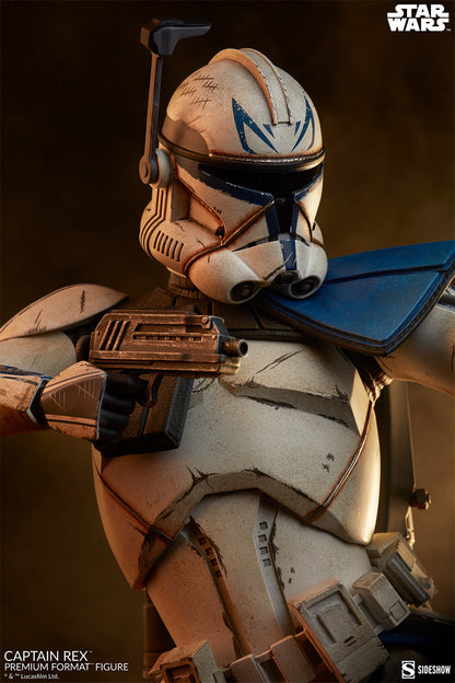 Star Wars: The Clone Wars Captain Rex Premium Format Statue by Sideshow Collectibles