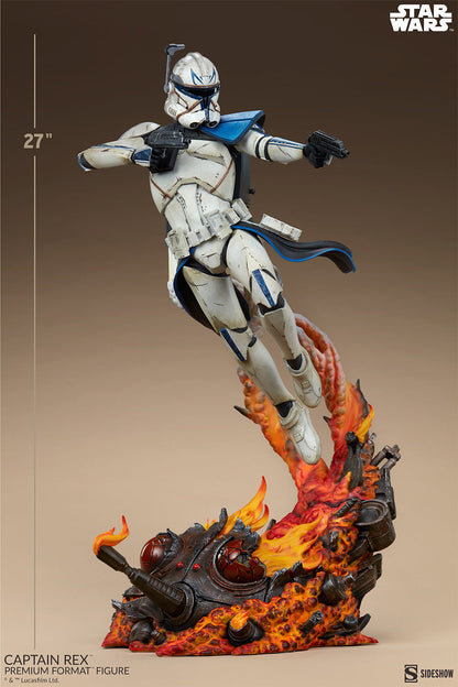 Star Wars: The Clone Wars Captain Rex Premium Format Statue by Sideshow Collectibles