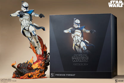 Star Wars: The Clone Wars Captain Rex Premium Format Statue by Sideshow Collectibles